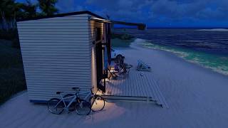 Tiny House 24.4 sqm with flat roof