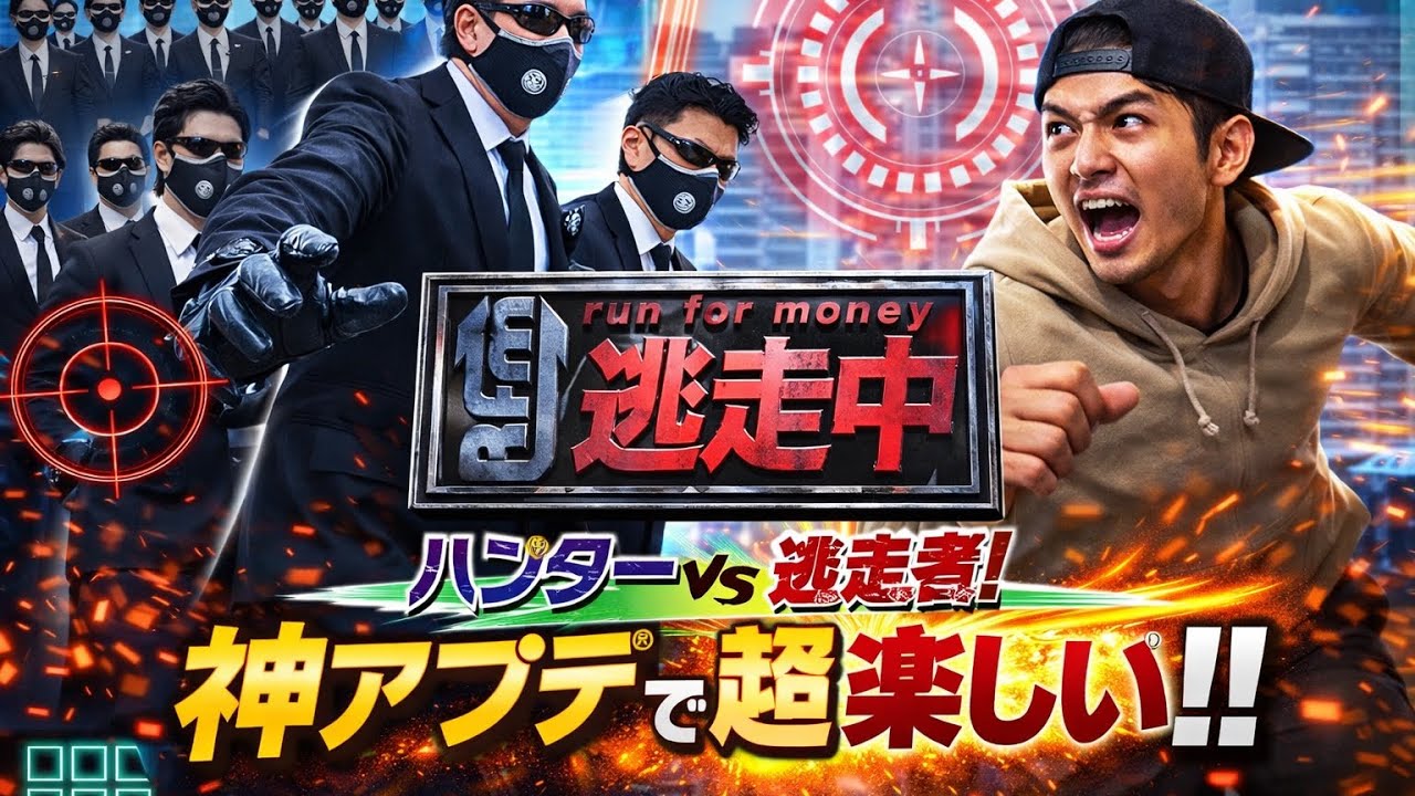 【逃走中】神アプデでハンター超楽しい　もしもナレーターがゲーム実況したら