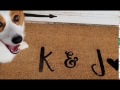 Custom Stencil Welcome Doormat