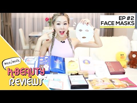 The Best of Korean Face Sheet Masks (Skincare) 베스트 한국 마스크 추천 | MEEJMUSE