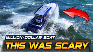 HUGE BOAT FAIL !! RICH PEOPLE WITH NO SKILL AT DANGEROUS INLET | BOAT ZONE