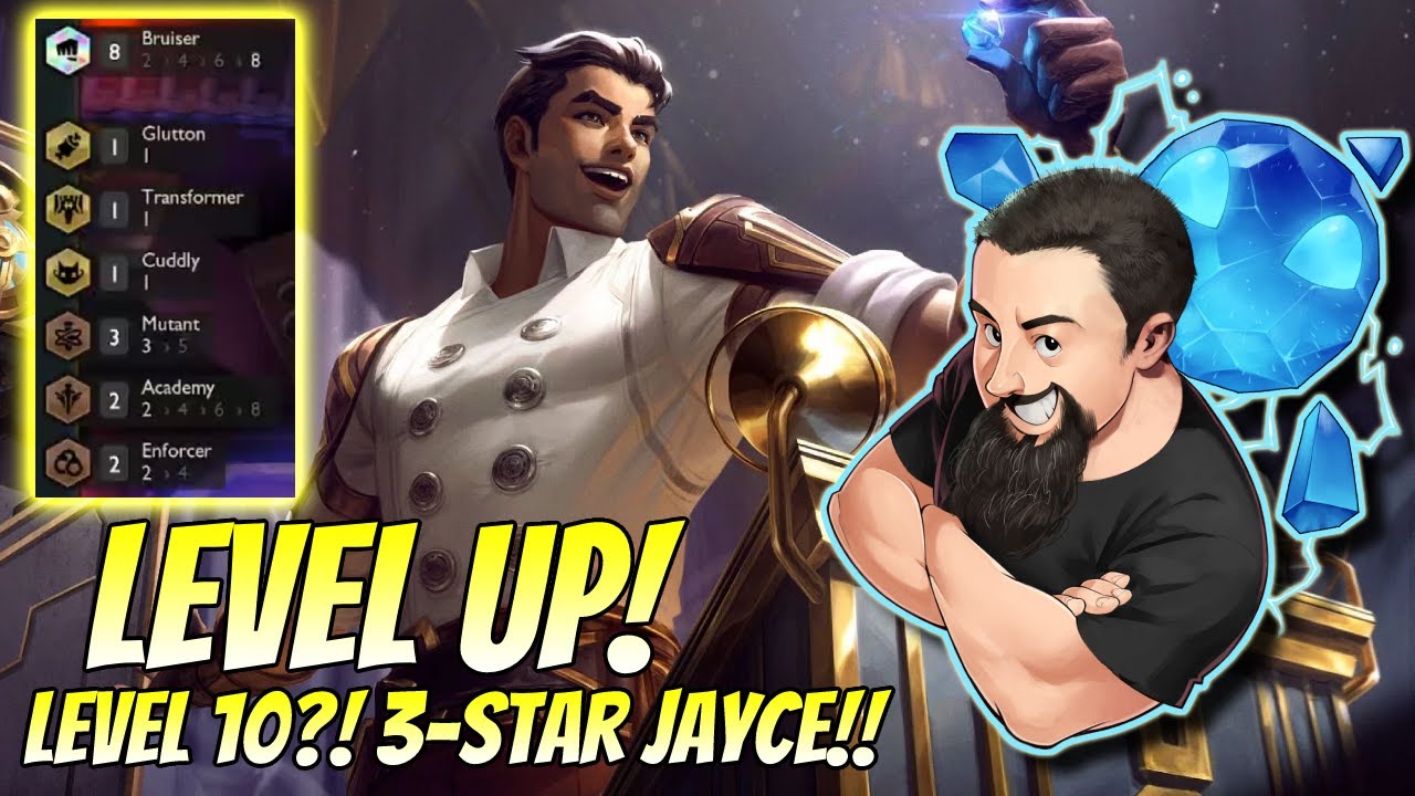 Level Up! - Level 10?! 3-star Jayce!! | TFT Gizmos & Gadgets | Teamfight  Tactics - YouTube
