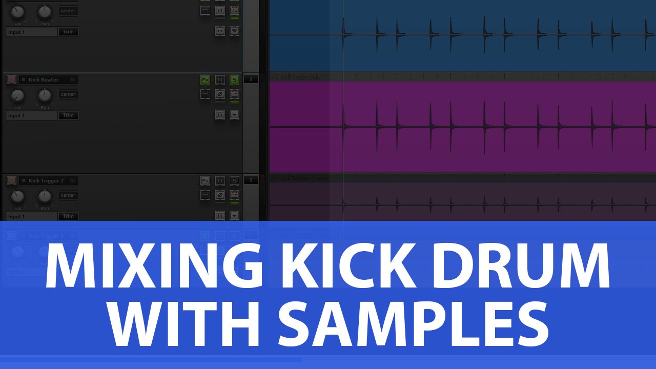 Mixing Kick Drum With Samples - YouTube