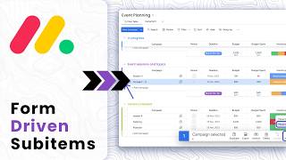 monday.com: How to Auto-Create Subitems from Form Submission Columns