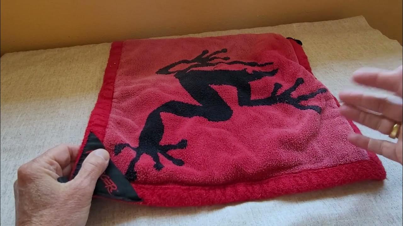 Frogger Golf Towel with Dry and Wet Technology YouTube