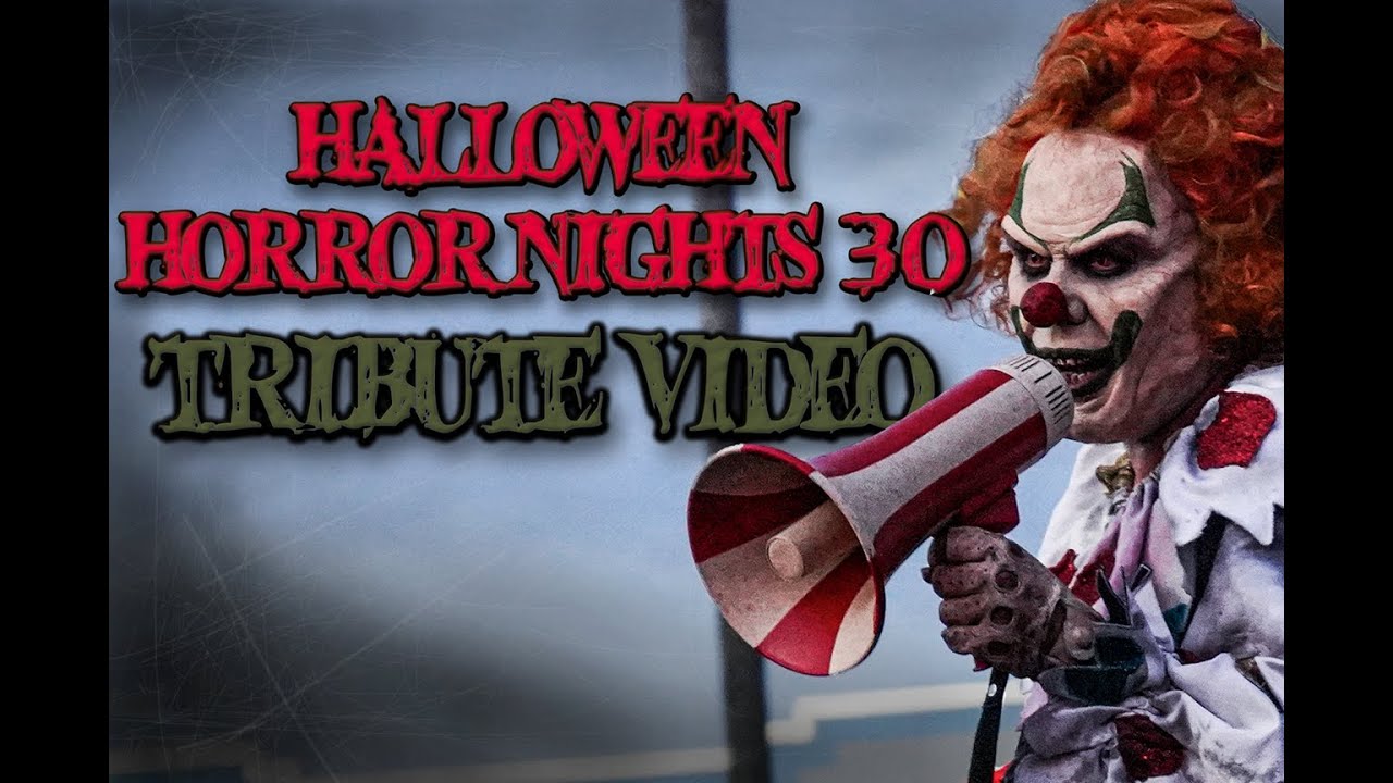 Halloween Horror Nights 30 Tribute Video #hhn30