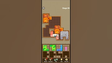 Cat Puzzle Gameplay Level 99 #puzzlegame  #gaming #games #catgame #catpuzzle
