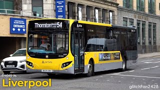 Buses in Liverpool, England 2025