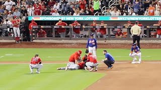 The craziest play I've EVER seen in 2,000 MLB games