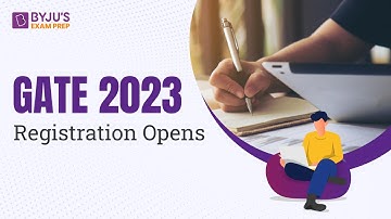 GATE 2023 Registration | GATE 2023 IIT Kanpur | GATE 2023 Official Updates | #gate2023 #byjusgate