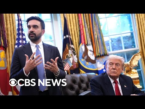 Watch President Trump And Zohran Mamdani Speak From Oval Office