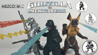 Mezco Toyz Godzilla vs. Mechagodzilla (1974) 5 Points XL Three Figure Boxed Set Review