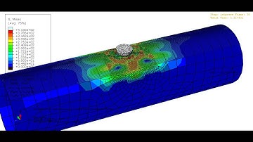 Pipe Indentation Simulation