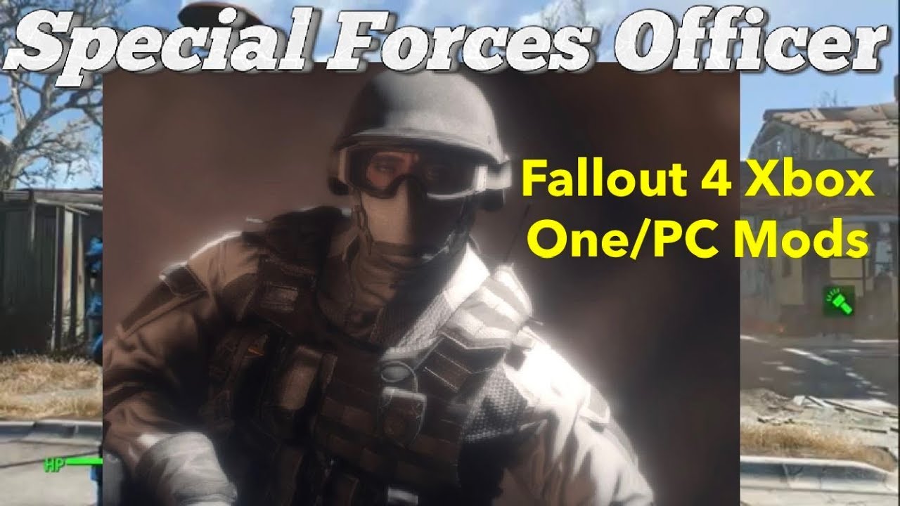 Special Forces Officer By Svarttjern, Vitriks(BZW), & MyCart Fallout 4 ...