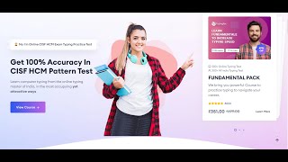 CISF HCM Typing Exam 2023 | How To Get 100% Accuracy in CISF | CISF HCM Test Ki Taiyari Kaise Karain screenshot 3