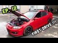 Fully built pte 6062 mazdaspeed 6 project r3drum 6 first drive  it sounds amazing lets gooooo