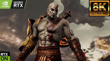 [8K] God of War 3 | RAY TRACING MOD | RTX 3090 | RPCS3 | Ultra Graphics | Comparison - Gameplay
