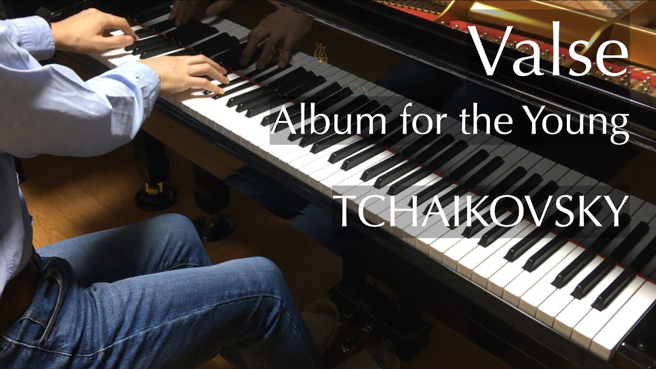 ワルツ こどものためのアルバム チャイコフスキー Tchaikovsky Valse Op 39 No 8 Album For The Young Pianomaedaful Youtube