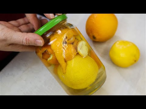 Nemojte bacati ljuske od limuna i pomorandze - napravite prirodno sredstvo za čišćenje od 2 sastojka