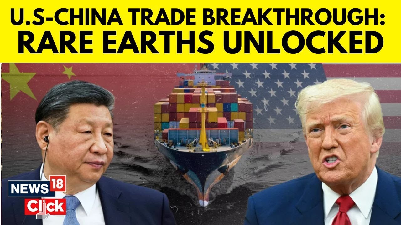 US, China Formalize Deal On Rare Earth Shipments In Trade Breakthrough ...