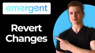 How To Revert Changes In An Emergent AI Project (Full Guide)