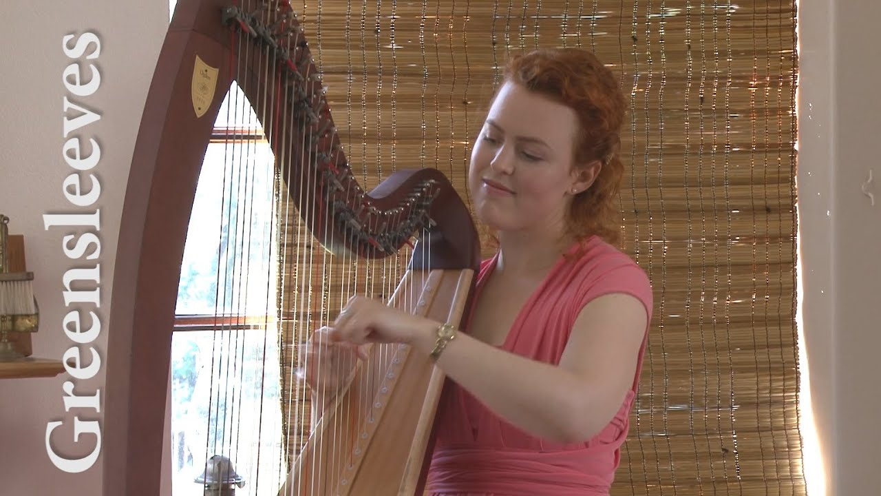 Greensleeves HARP Christy Lyn YouTube Greensleeves harp christy lyn youtube