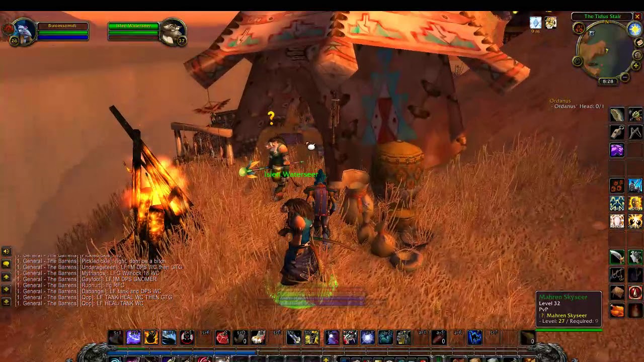 Vanilla WoW Quest Mahren Skyseer