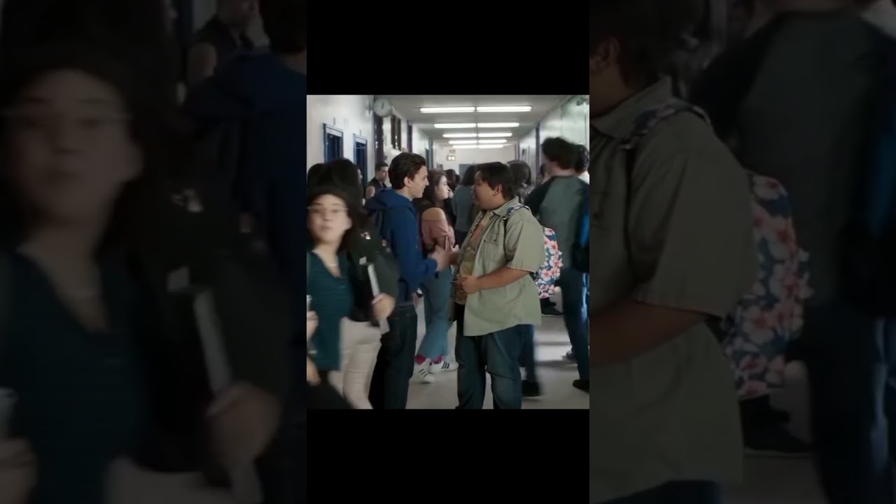 A firm handshake cements the enduring friendship of Ned and Peter.