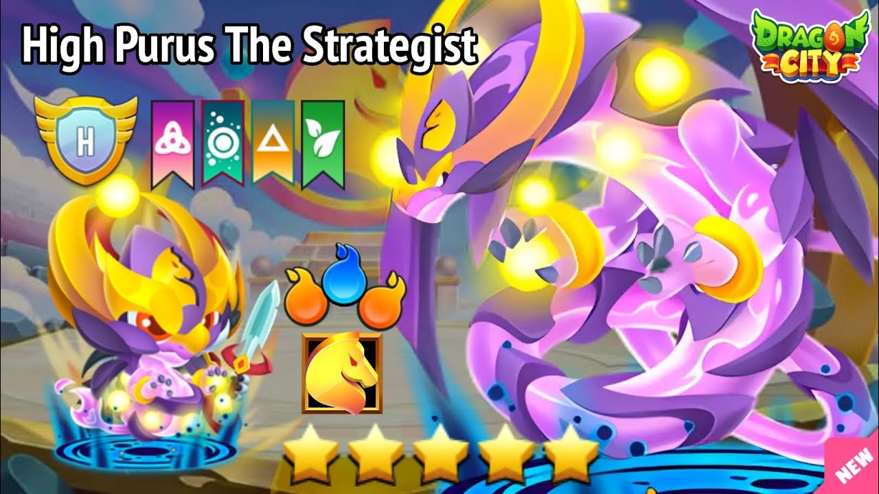 NEW HEROIC VIP: HIGH PURUS THE STRATEGIST DRAGON!! (Divine Pass March 6th) | 