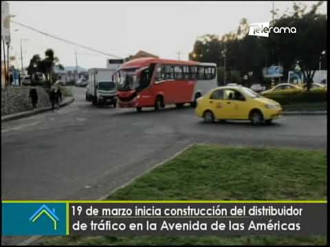 19 de marzo inicia construcción del distribuidor de tráfico en la Avenida de las Américas