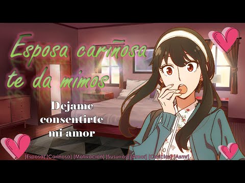 Esposa te da Mimos 💖 (Roleplay Asmr) [Cariñosa, Caricias, Canto, Susurros, Te ayuda a Dormir] [F4M]