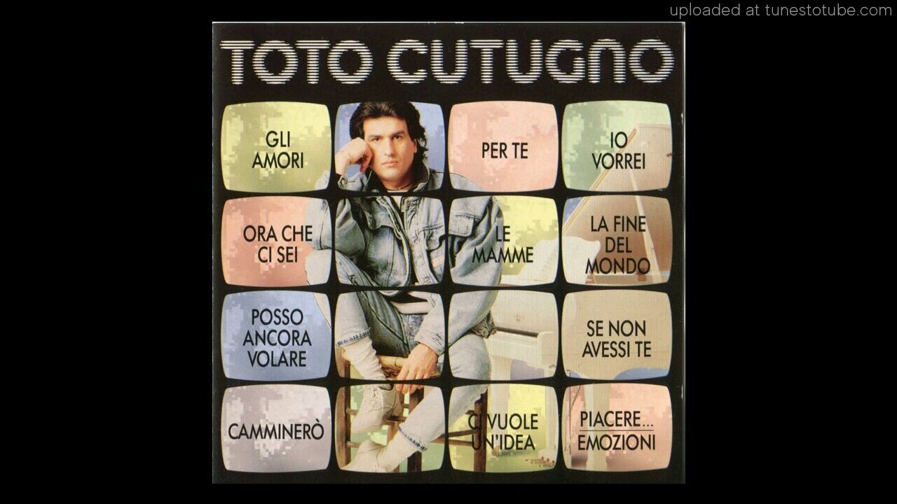 Ora che. Toto Cutugno-обложки альбомов.