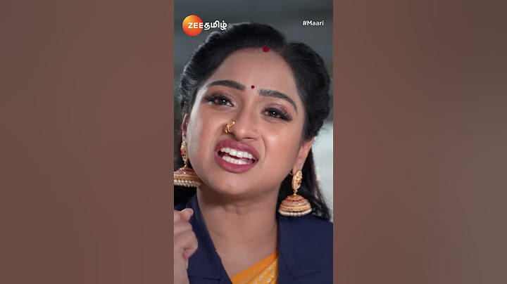 Maari (மாரி) - Mon-Fri, 8 PM - Shorts - Zee Tamil