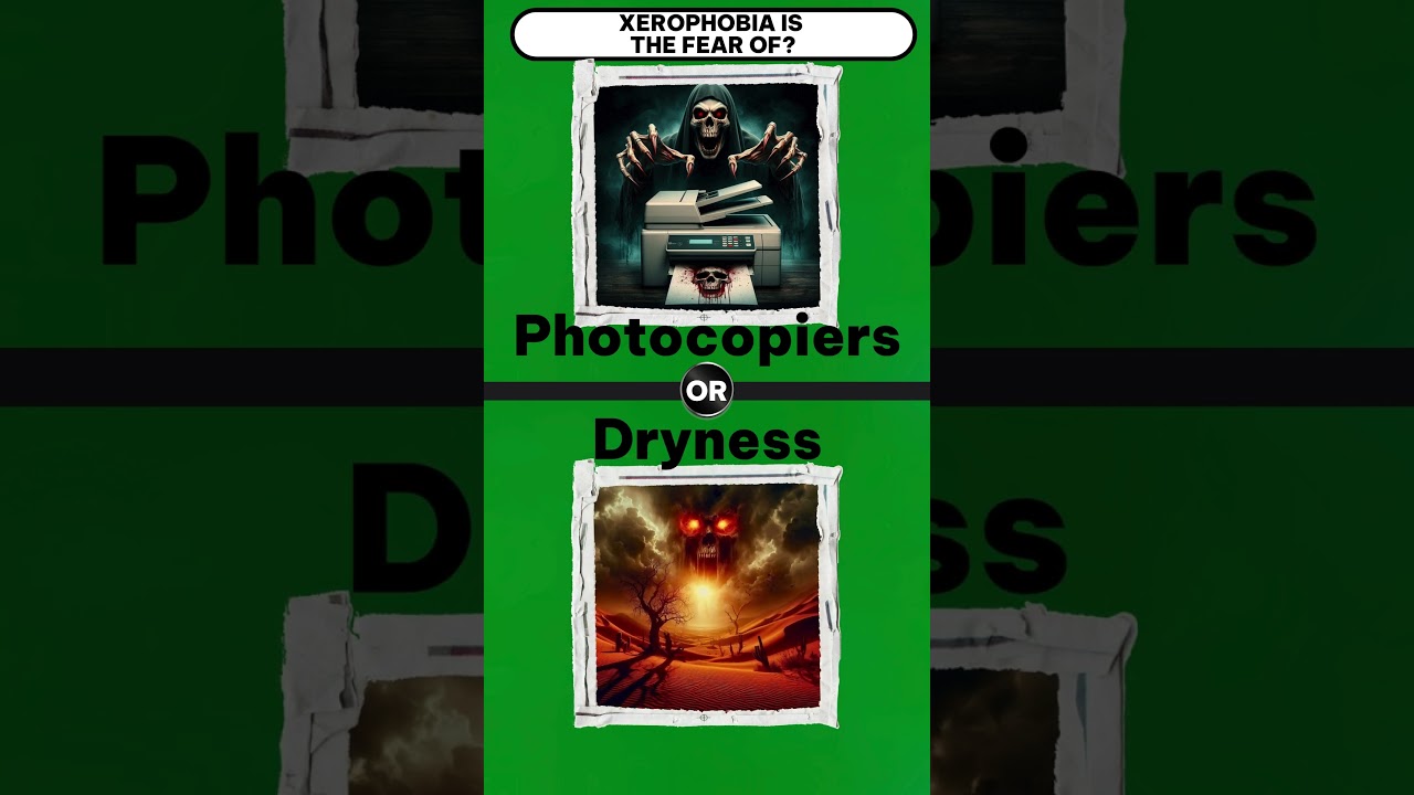 Phobia quiz: Xerophobia, do you have this phobia? Answer's HERE.