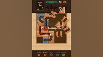 Roll the Ball slide puzzle Rotation D Pack Level 5 Solution