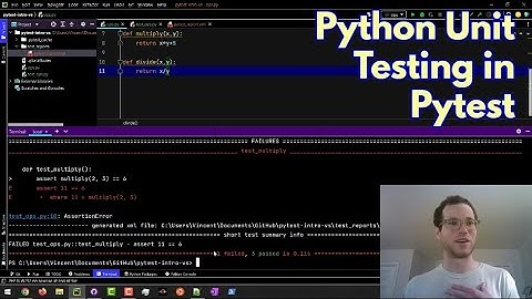 Python Unit Testing Tutorial