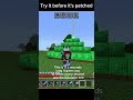 seriously test it #minecraft