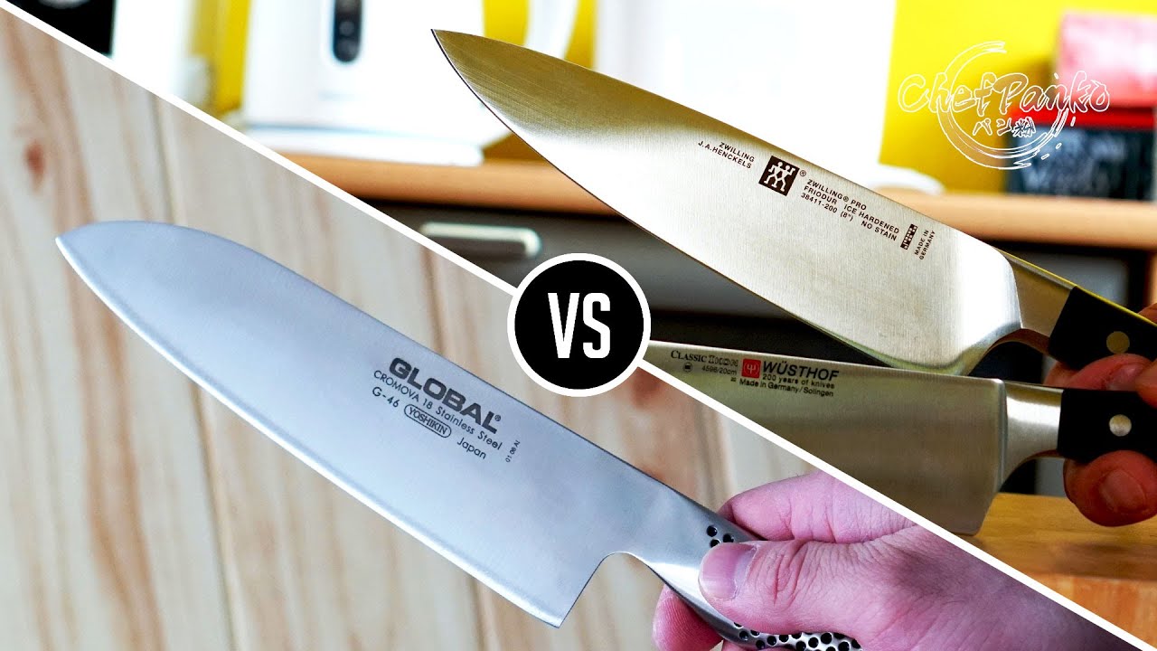 Santoku vs Chef knife - Which one is better Chef knife or Santoku? (western  style chef knife*) 