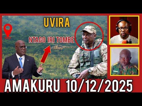 Amakuru Ya BBC Le 10 12 2025 Imirambo Ni Yose Muri UVIRA Biteye Ubwoba Bukomeye Cyane Mutabare