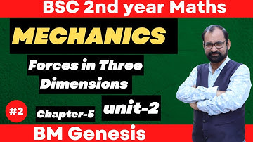 Forces in Three Dimensions Poinsot