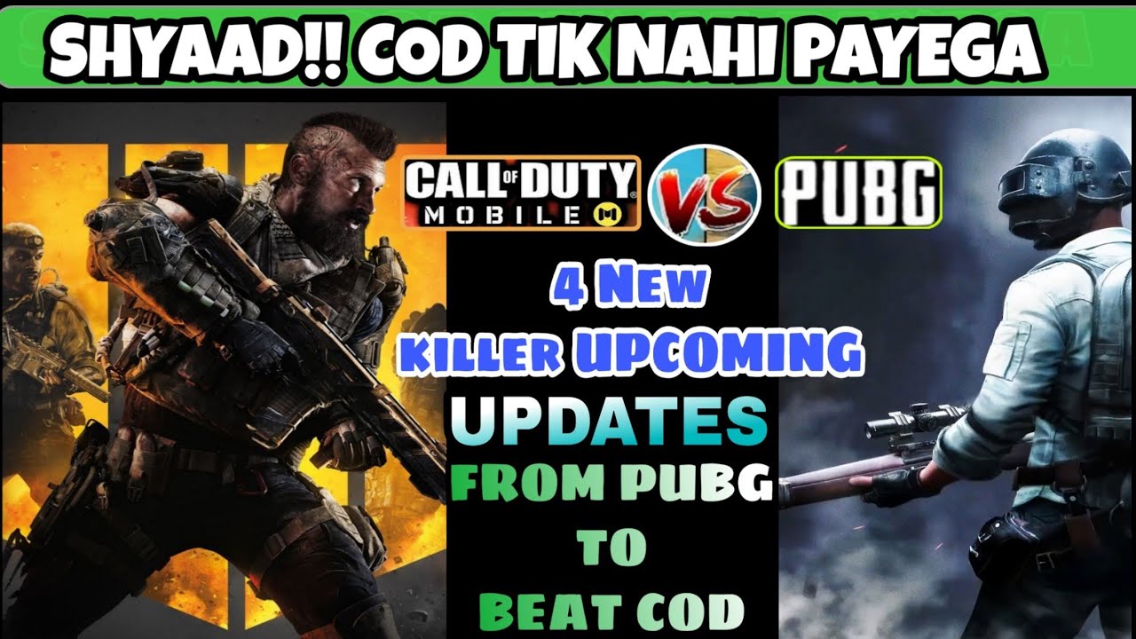 Call of duty mobile VS PUBG|Pubg 0.13 beta new Updates ... - 