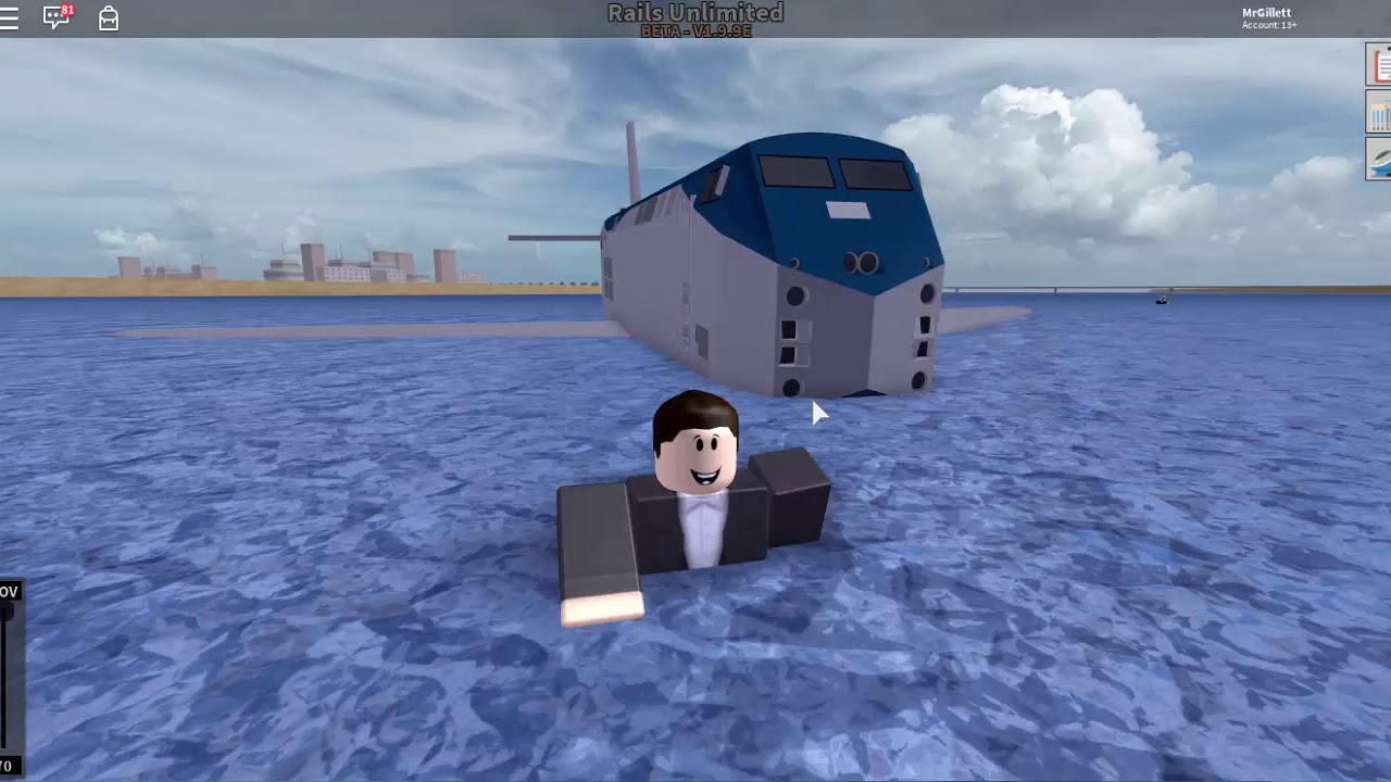 Train Plane Rails Unlimited With Railroadpreserver Youtube - roblox games rails unlimited