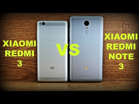 Xiaomi Redmi 3 vs Xiaomi Redmi Note 3  - The Battle of Xiaomies