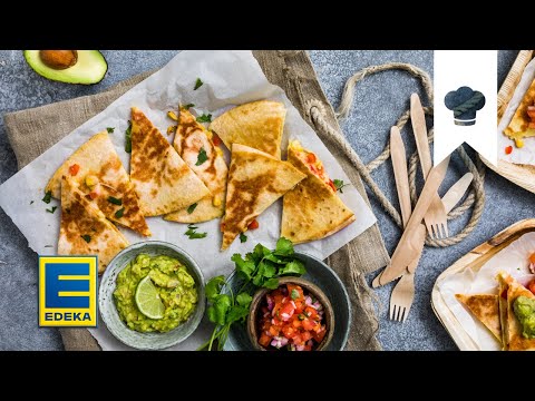 Video: Wie Man Vegetarische Quesadillas Macht