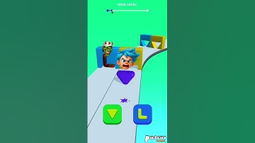 Best Amazing iOS/Game Ever (Blob Shifter 3D)Boss Level✅ #games #gaming #shortsgame