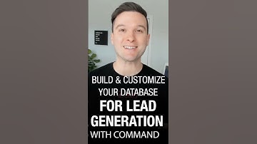 Learn how to Customize Your Database in Command! Click description (...)