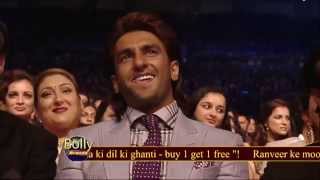 IIFA Awards 2014 fun moment with Ranveer Singh: Bollybrands