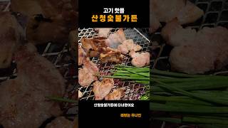 요즘 핫플 맛집 여기! 산청숯불가든 리뷰