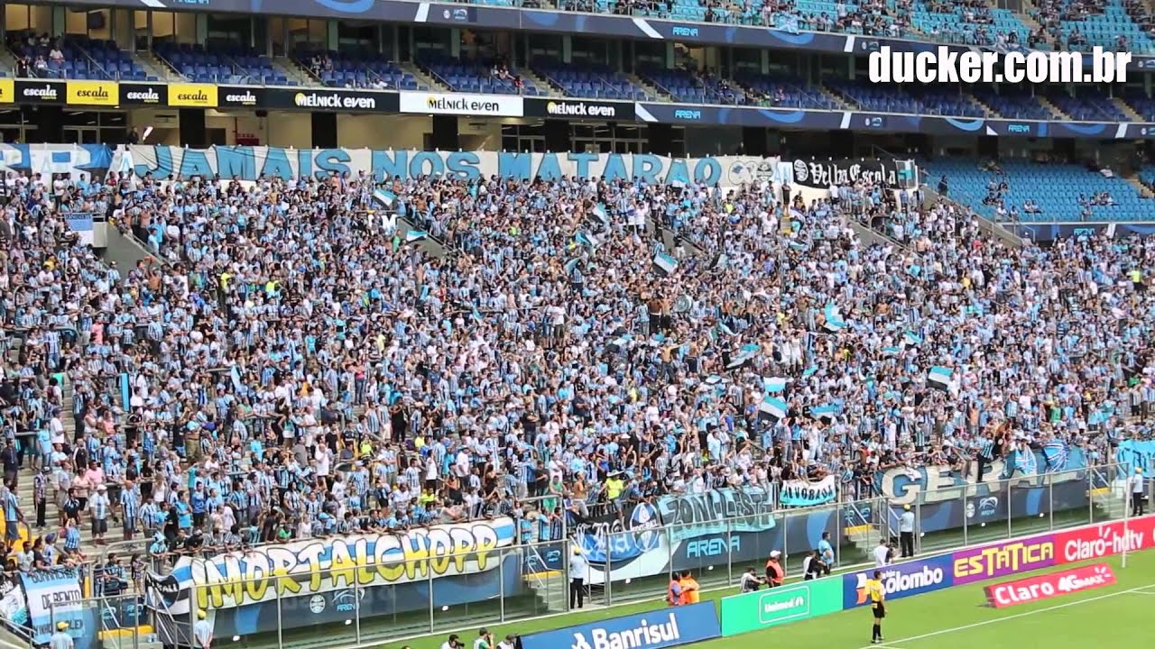 Grêmio 3 x 0 União FW - Gauchão 2015 - Hoje eu vim te ...