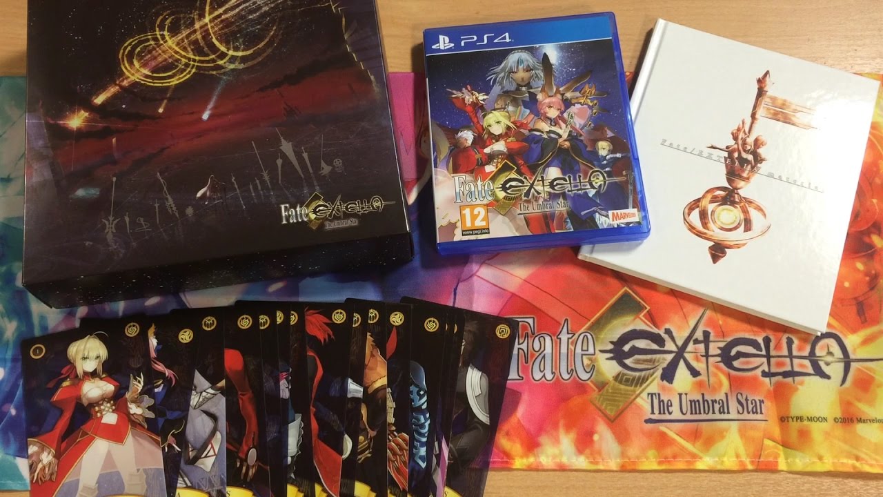 Fate/EXTELLA: The Umbral Star - Moon Crux Edition Unboxing